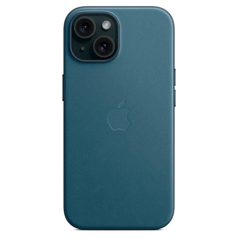 Чехол для iPhone 15 FineWoven Case with MagSafe, Pacific Blue (MT3G3ZM/A) 5