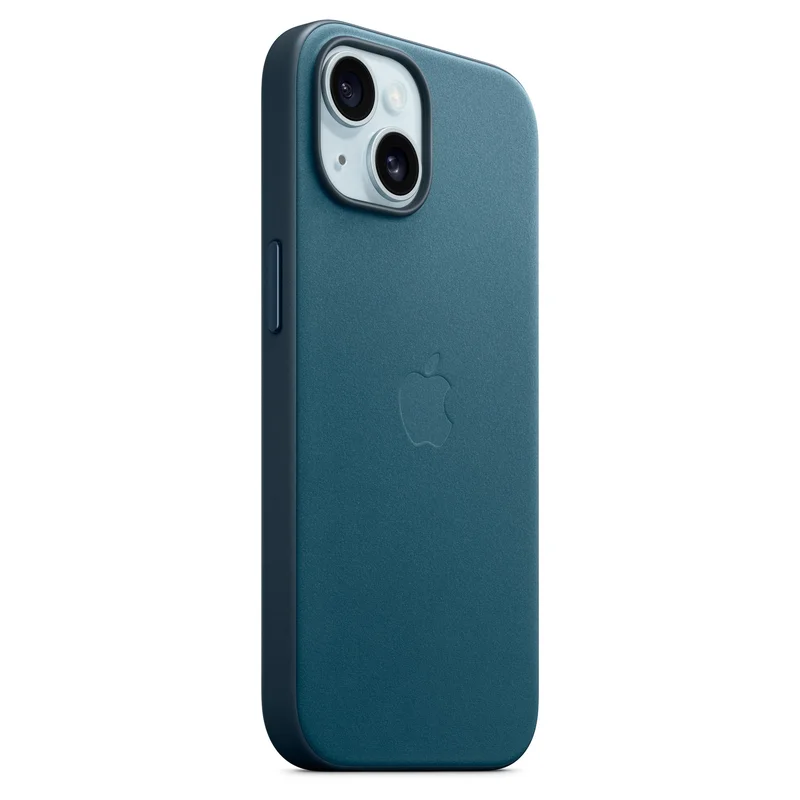 Чехол для iPhone 15 FineWoven Case with MagSafe, Pacific Blue (MT3G3ZM/A) 6