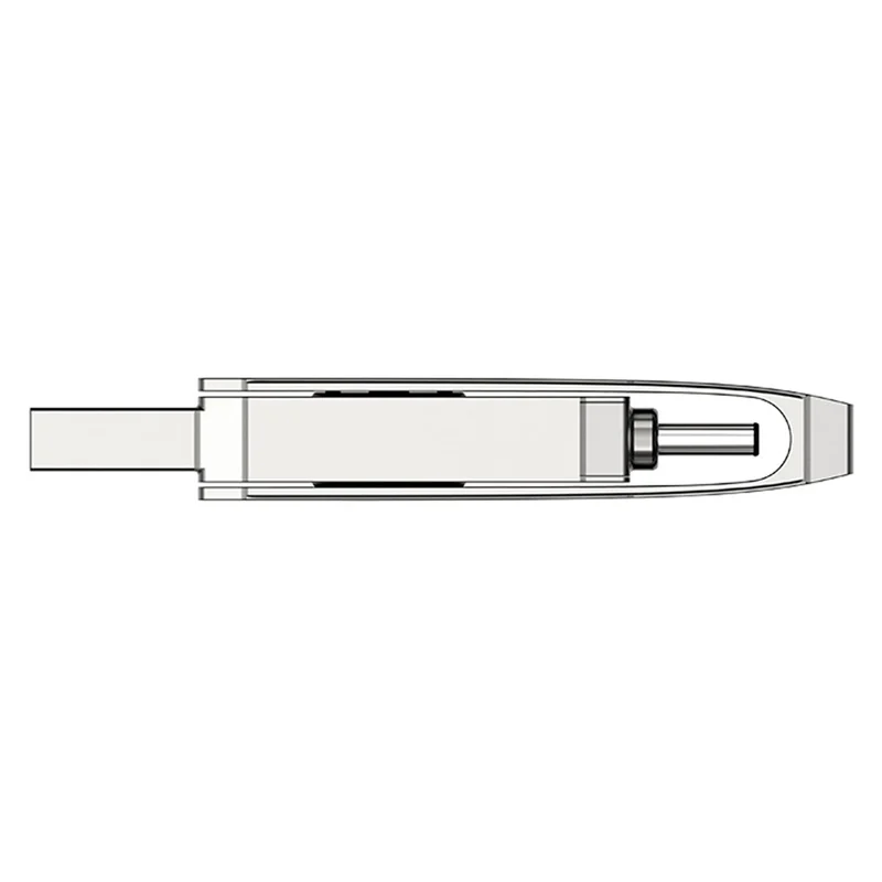 Флеш накопитель USB 3.0+TypeC 256GB Netac U782C 5