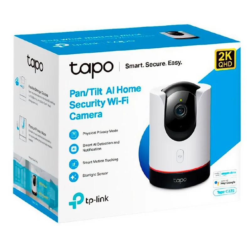 WiFi Камера TP-Link Tapo C225 2560x1440 4MP ИК подсветка поворотная 2