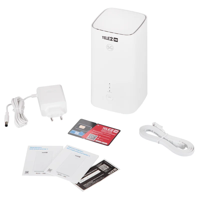 Tele2 5G WiFi роутер CPE H155-380 + ТП (5G Домашний интернет PLUS) 5