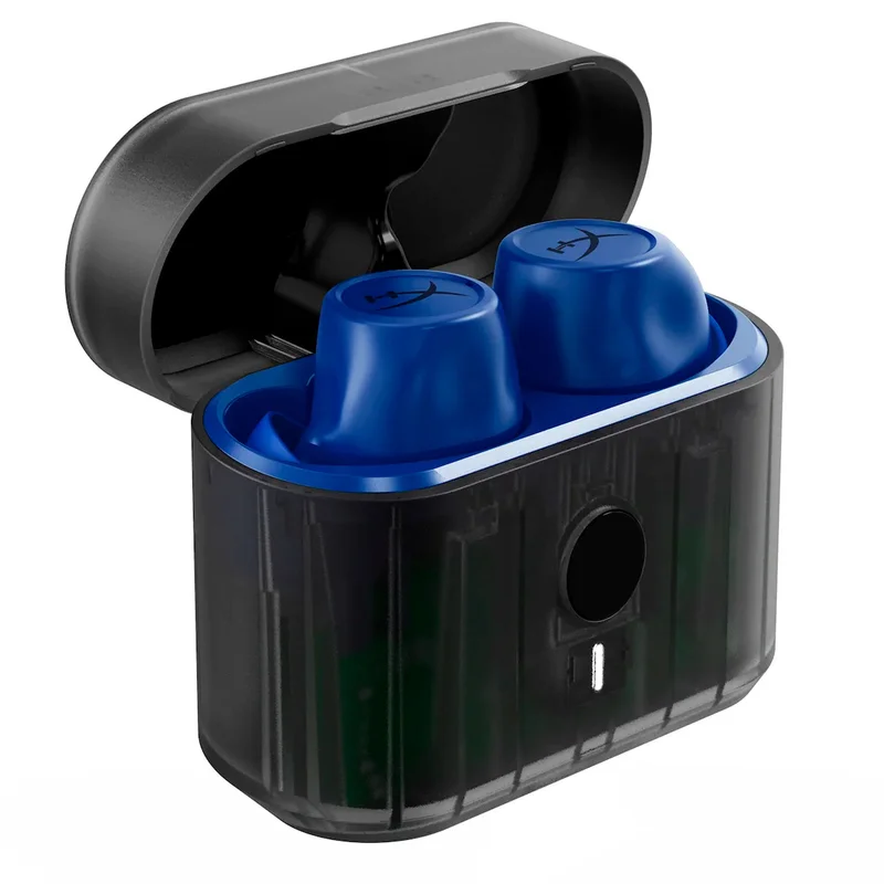 Игровая гарнитура беспроводная TWS HyperX Cirro Buds Pro, Black/Blue (727A6AA) 3