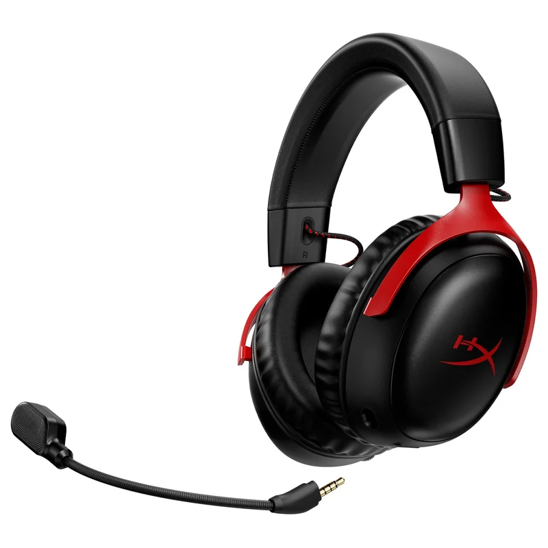 Игровая гарнитура беспроводная HyperX Cloud III, Black/Red (77Z46AA) 2