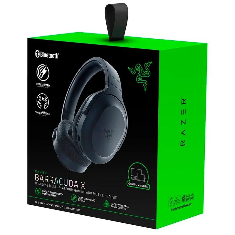 Игровая гарнитура беспроводная Razer Barracuda X 2022, Black (RZ04-04430100-R3M1) 6