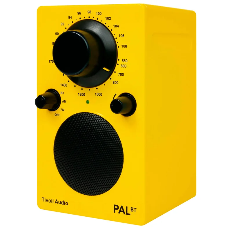 Портативный радиоприемник Tivoli PAL BT, Желтый 3