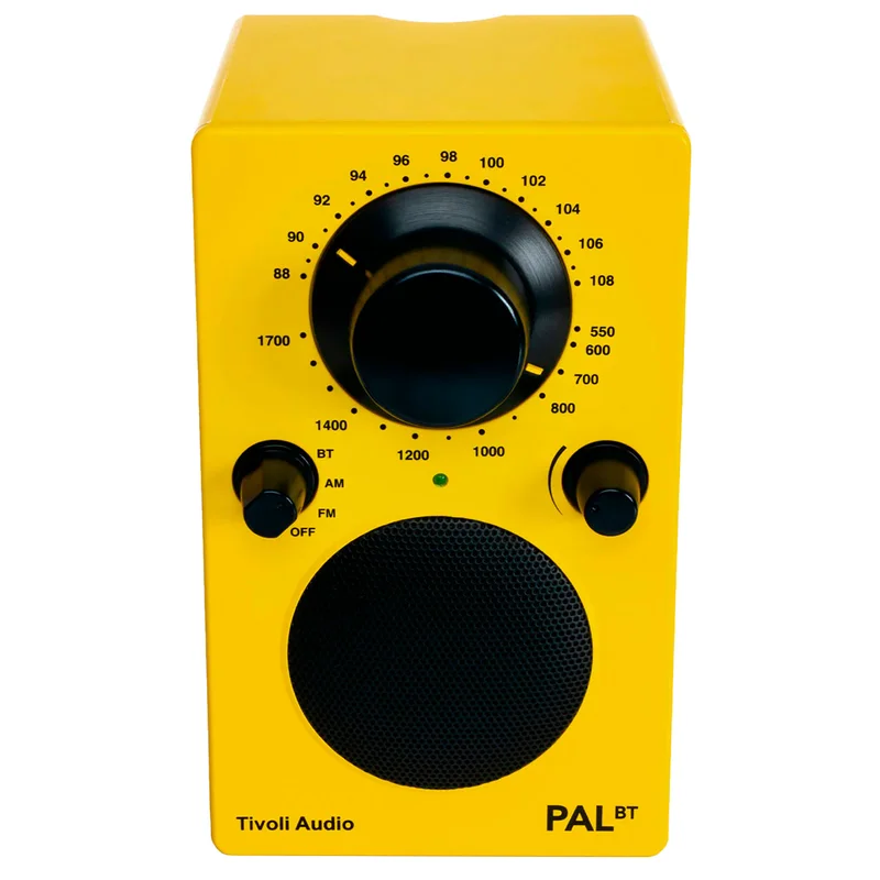 Портативный радиоприемник Tivoli PAL BT, Желтый 4