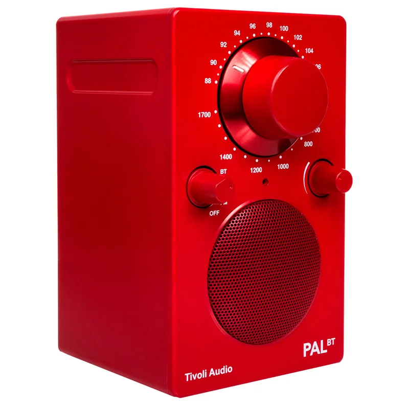 Портативный радиоприемник Tivoli PAL BT, Красный 2