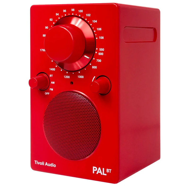 Портативный радиоприемник Tivoli PAL BT, Красный 3