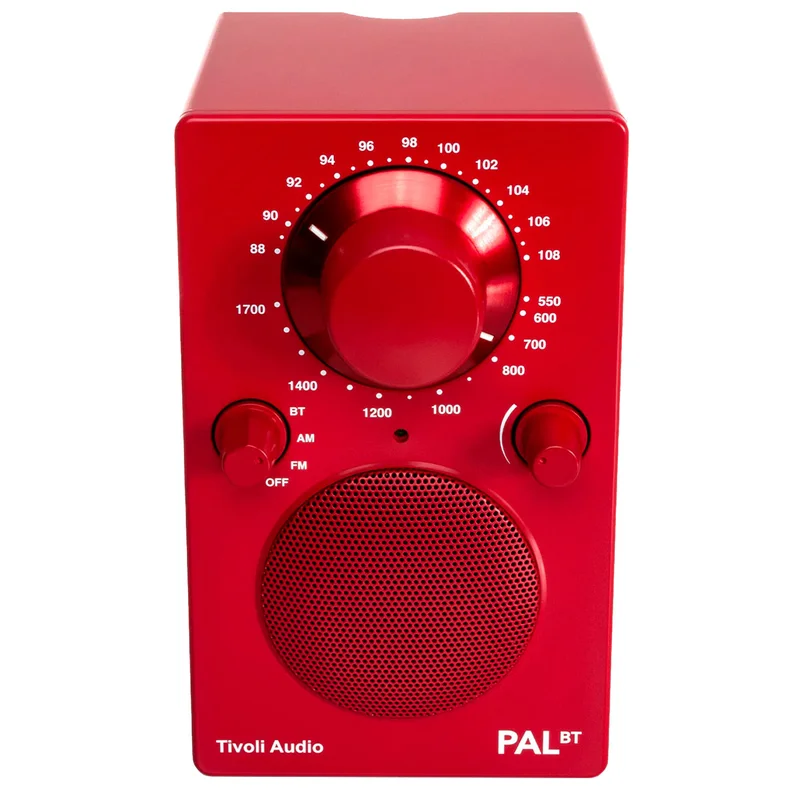 Портативный радиоприемник Tivoli PAL BT, Красный 4