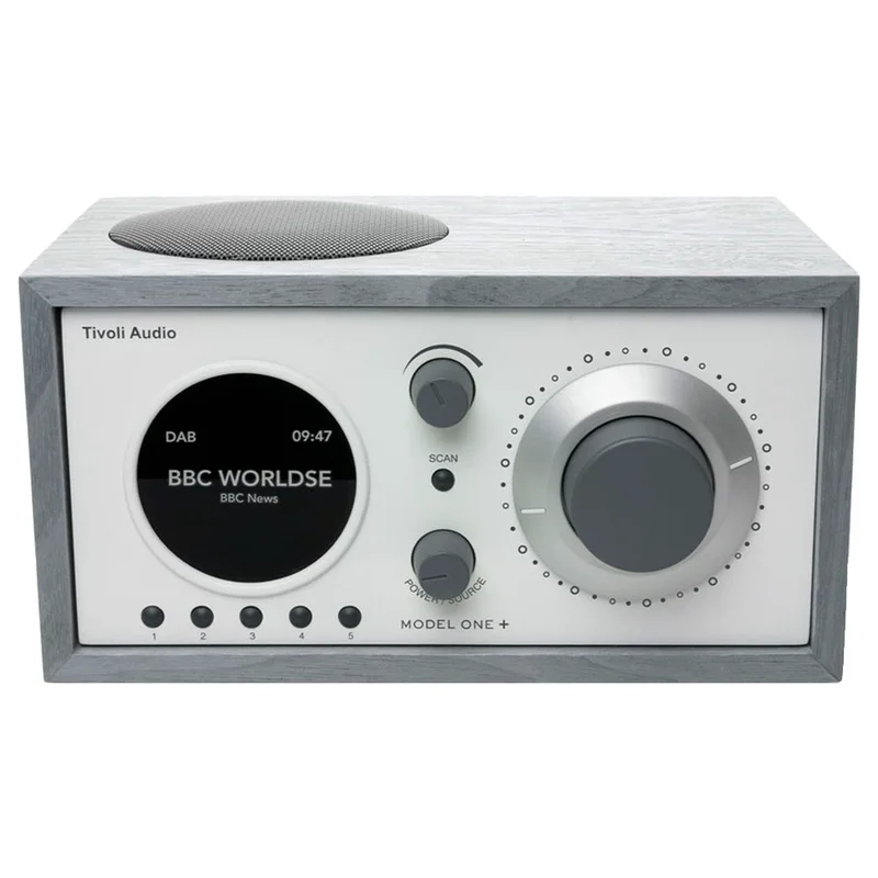 Радиоприемник с часами Tivoli Model One, Серый 2