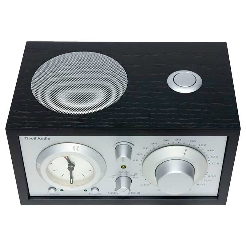 Радиоприемник с часами Tivoli Model Three BT, Черный 2