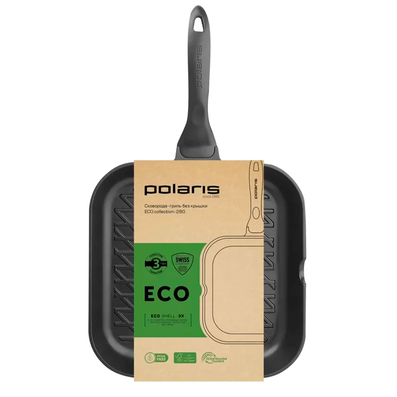 Сковорода-гриль 28см Polaris ECO collection-28G 4