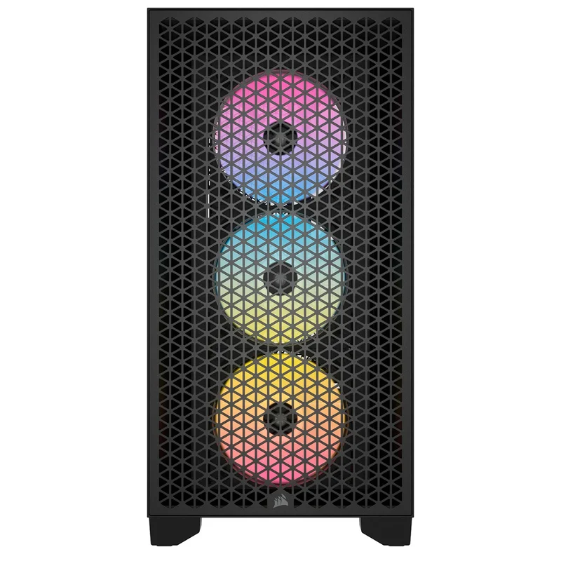 ПК корпус Corsair 3000D RGB AIRFLOW MidTower, window, Black EATX (CC-9011255-WW) 2