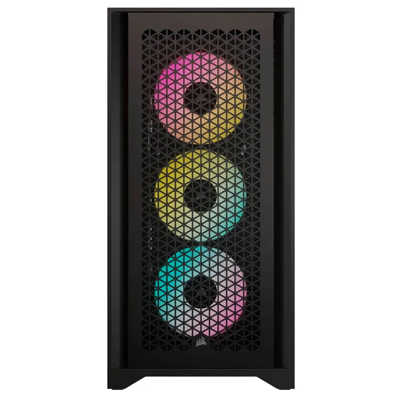 ПК корпус Corsair iCUE 4000D RGB AIRFLOW MidTower, window, Black EATX (CC-9011240-WW) 2