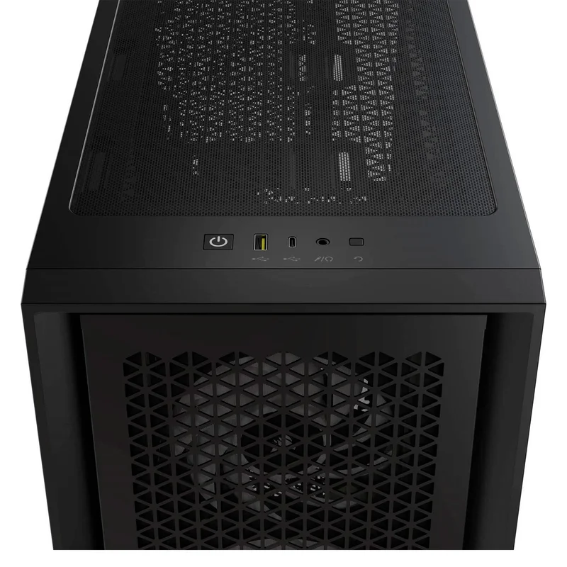 ПК корпус Corsair iCUE 4000D RGB AIRFLOW MidTower, window, Black EATX (CC-9011240-WW) 6