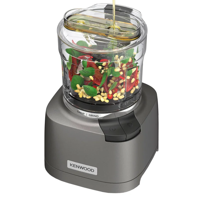 Измельчитель Kenwood 2 в 1 Измельчитель/Кофемолка CHP-80.000SI Серый