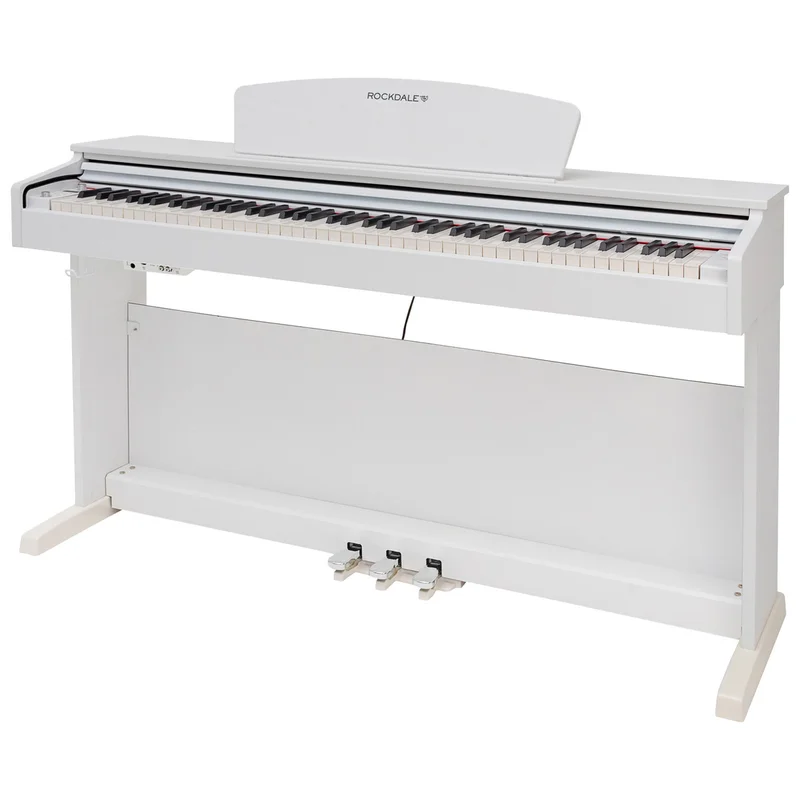 Цифровое пианино ROCKDALE Etude 128 Graded, 88 клавиш, белый 3
