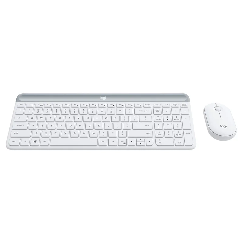 Клавиатура + Мышка беспроводные USB Logitech MK470 Slim, Offwhite 3