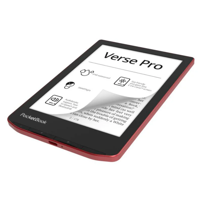 Электронная книга 6" PocketBook PB634 красный (PB634-3-CIS) 3
