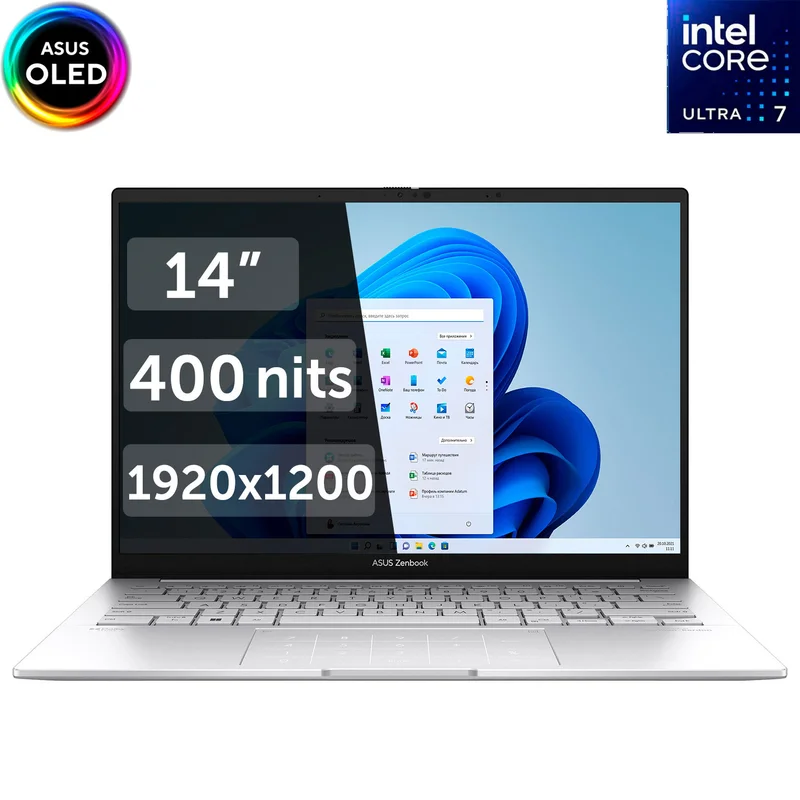 Ультрабук 14'' Asus Zenbook 14 OLED (U7 155H-16-1-W)(UX3405MA-QD019W)