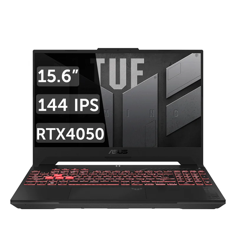 Игровой ноутбук 15,6'' Asus TUF Gaming A15 (Ryzen 5 7535HS-16-512-RTX4050 6-D)(FA507NU-LP166)