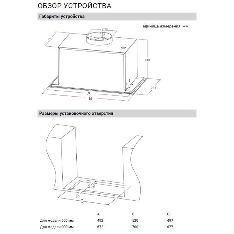 Вытяжка Midea MH60I350 X 5