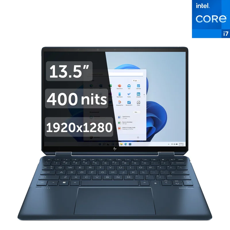 Ультрабук 13,5" HP Spectre x360 14-ef2002ci (Ci7 1335U-16-1-W)(827M9EA)