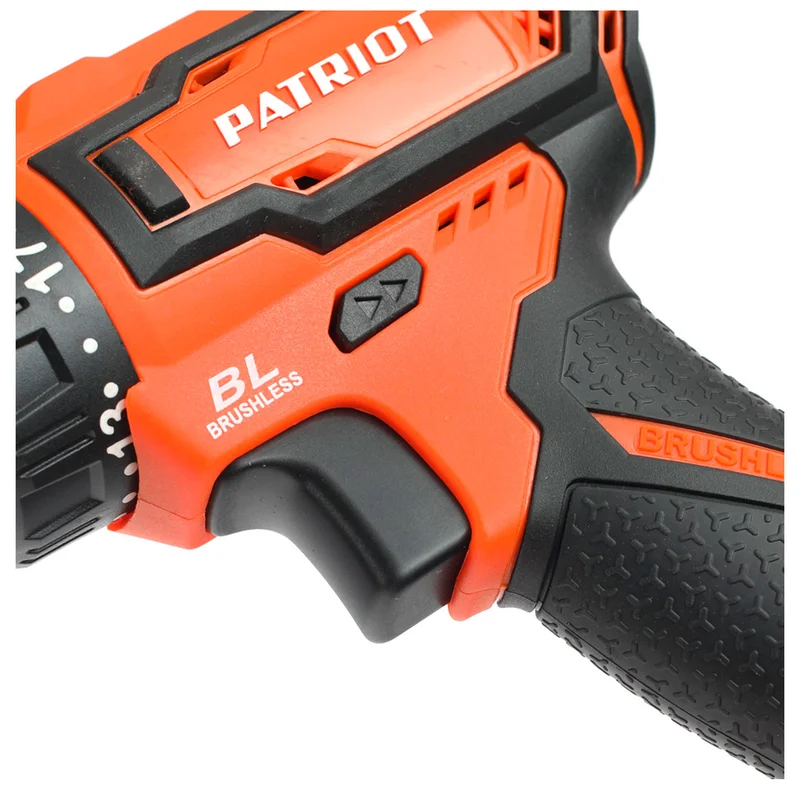 Дрель-шуруповерт аккумуляторная PATRIOT BR 207UES BL,18В, 2*2,0Ач (180301507) 4