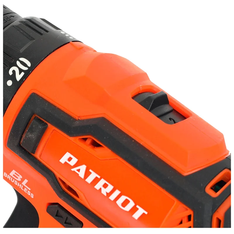 Дрель-шуруповерт аккумуляторная PATRIOT BR 207UES BL,18В, 2*2,0Ач (180301507) 6