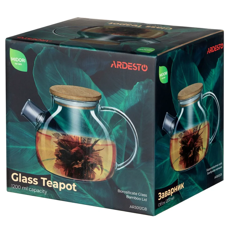 Чайник заварочный 1200мл Midori Ardesto AR3012GB 2