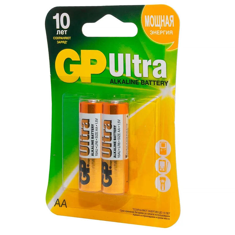 Батарейка AA 2шт GP Ultra 3