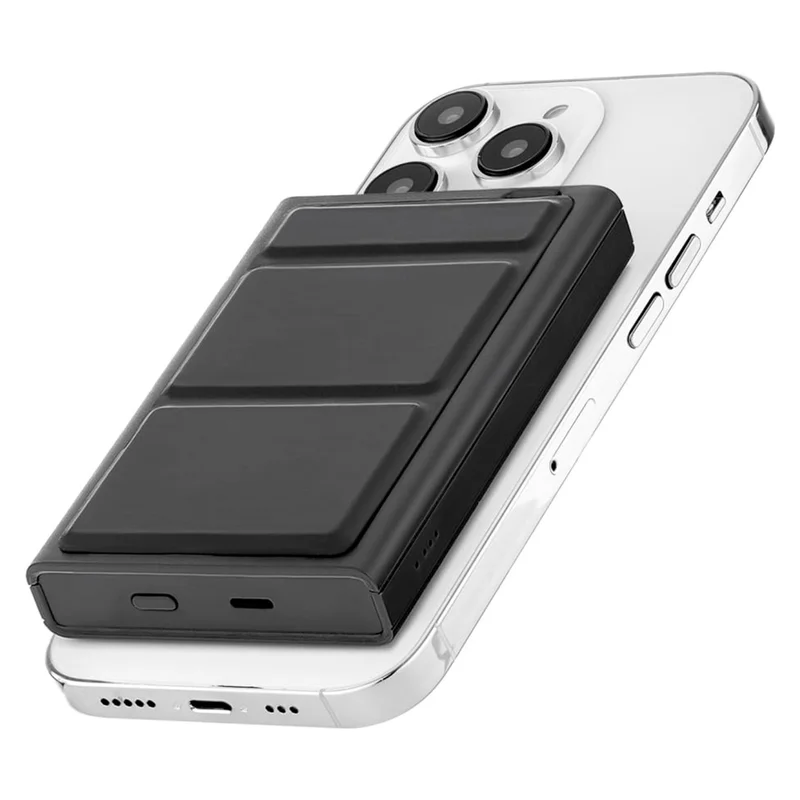 Внешний аккумулятор ROCKET HOLD, PD20W 5000mAh, MagSafe, black (RPB501BL5000-CLM) 6