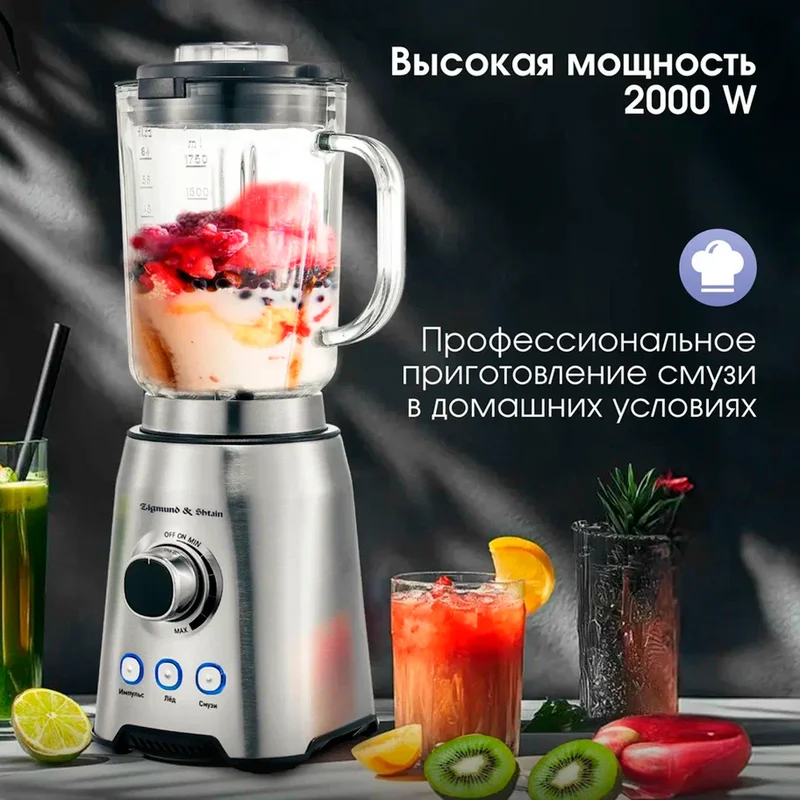 Блендер стационарный Zigmund&Shtain BS-444 D 5