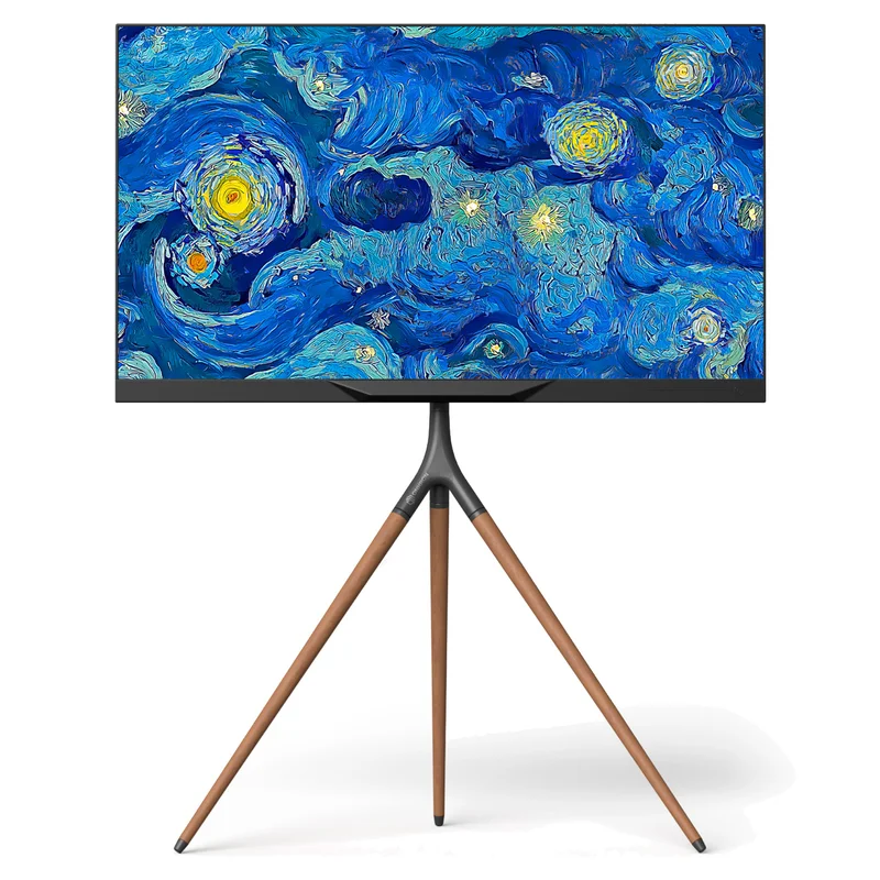 Интерьерная стойка для ТВ 32"- 65", ONKRON, Макс. вес 35 кг (77lbs), (TS1220 Black) 2