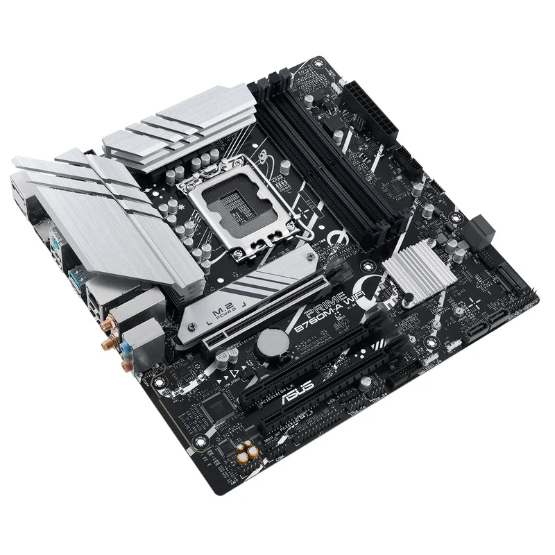 Материнская плата ASUS Prime B760M-A WIFI LGA1700 4DDR5 PCI-E 1x16 1x4 1x1 (2HDMI+DP) mATX 4