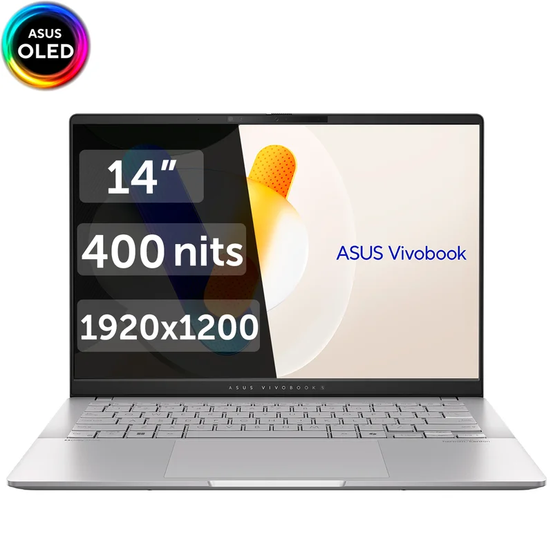 Ноутбук 14'' Asus Vivobook S 14 OLED (Ryzen 5 7535HS-16-512-D)(M5406NA-QD080)