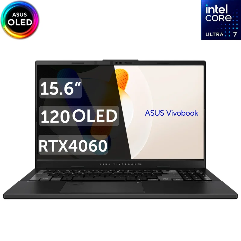 Ноутбук 15,6'' Asus Vivobook Pro 15 OLED (U7 155H-24-1-RTX4060 6-D)(N6506MV-MA078) 2