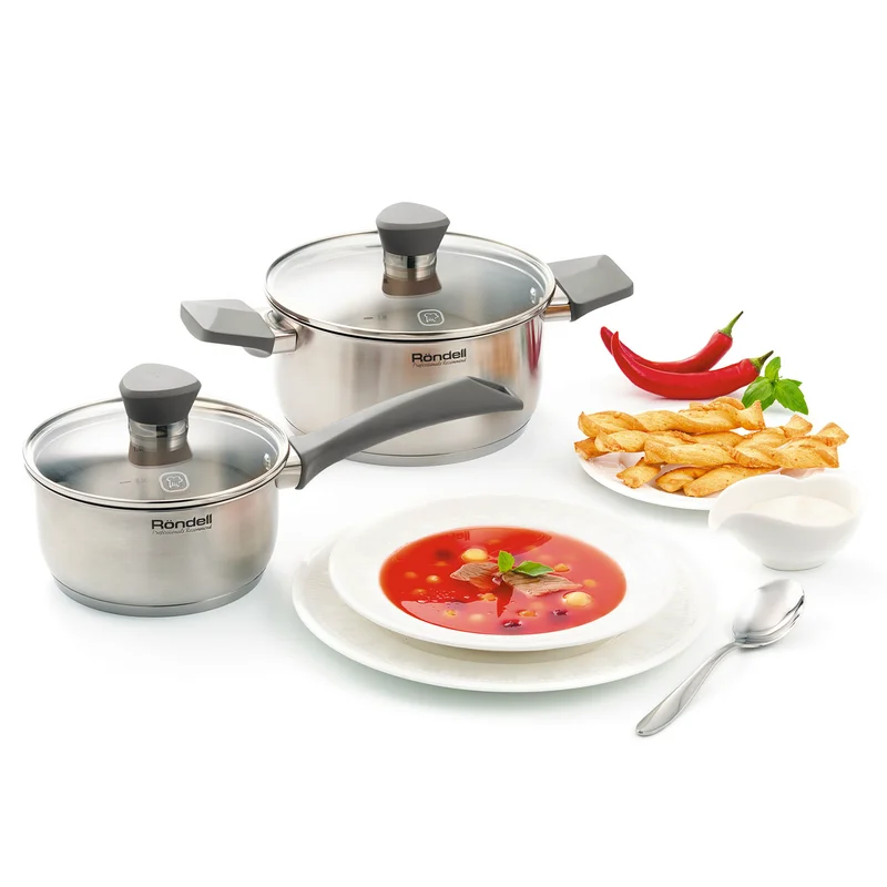 Кастрюля с/кр 26см 8,0л Strike Rondell RDS-1663 5