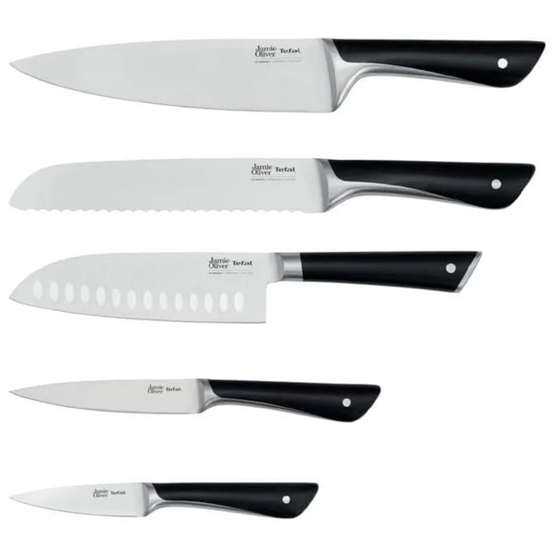 Набор ножей 5пр с блоком Jamie Oliver Tefal K267S556 3