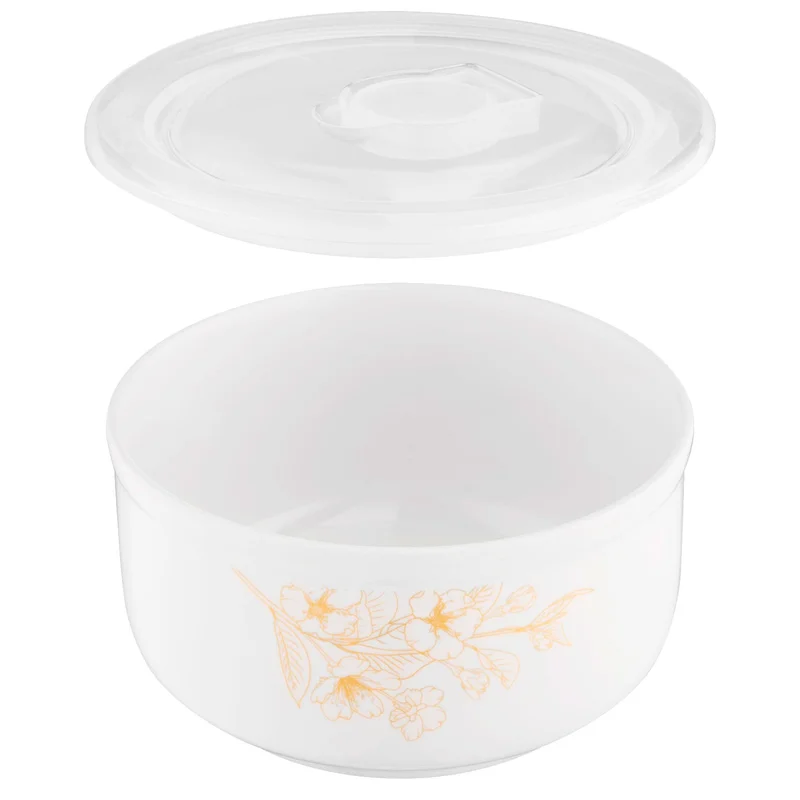 Салатник с крышкой фарфор 12см Sunny day Ardesto AR3493 3