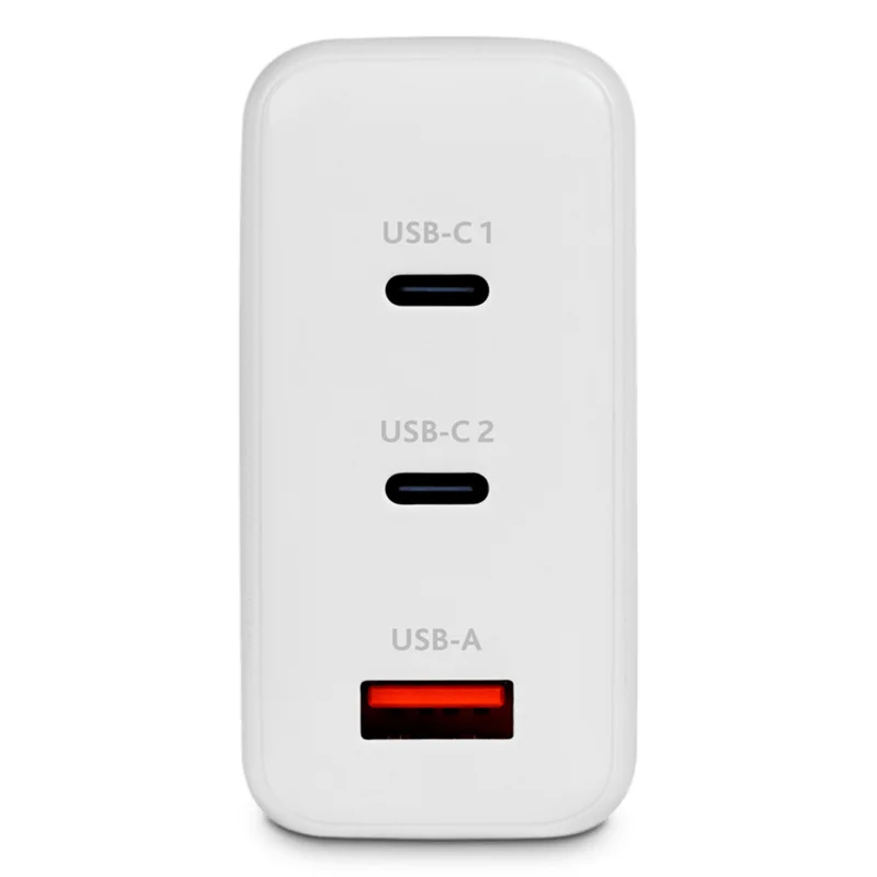 Адаптер питания ttec Trio GAN 120W PD 2 USB-C+USB-A, white (2SCG04B) 2