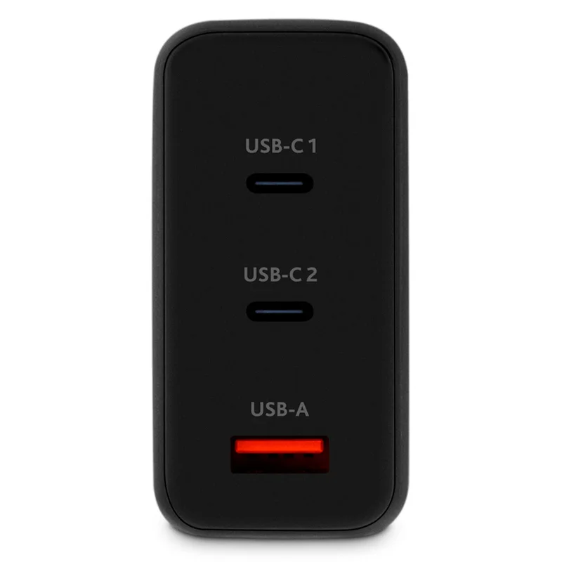Адаптер питания ttec Trio GAN 120W PD 2 USB-C+USB-A,Black (2SCG04S) 2