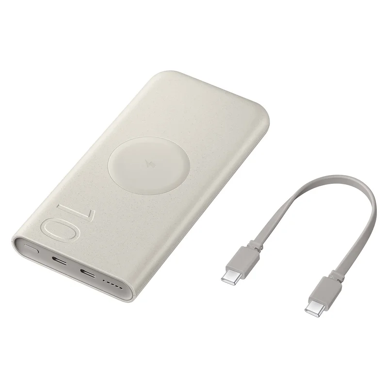 Внешний аккумулятор Samsung, 10000Mah, Fast Wired Charging 25W, beige (EB-U2510XUEGRU) 5