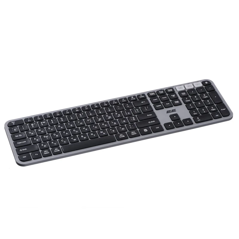 Клавиатура беспроводная 2E KS240, Gray (2E-KS240WG) 6