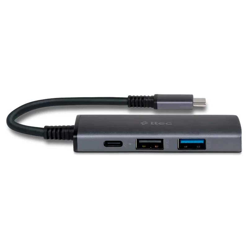 Адаптер ttec USB-C 4 in 1 Multiport (2US01) 3