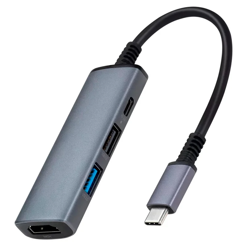 Адаптер ttec USB-C 4 in 1 Multiport (2US01) 4
