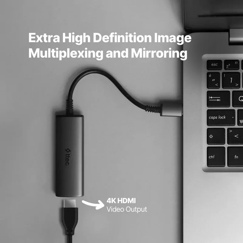 Адаптер ttec USB-C 4 in 1 Multiport (2US01) 9
