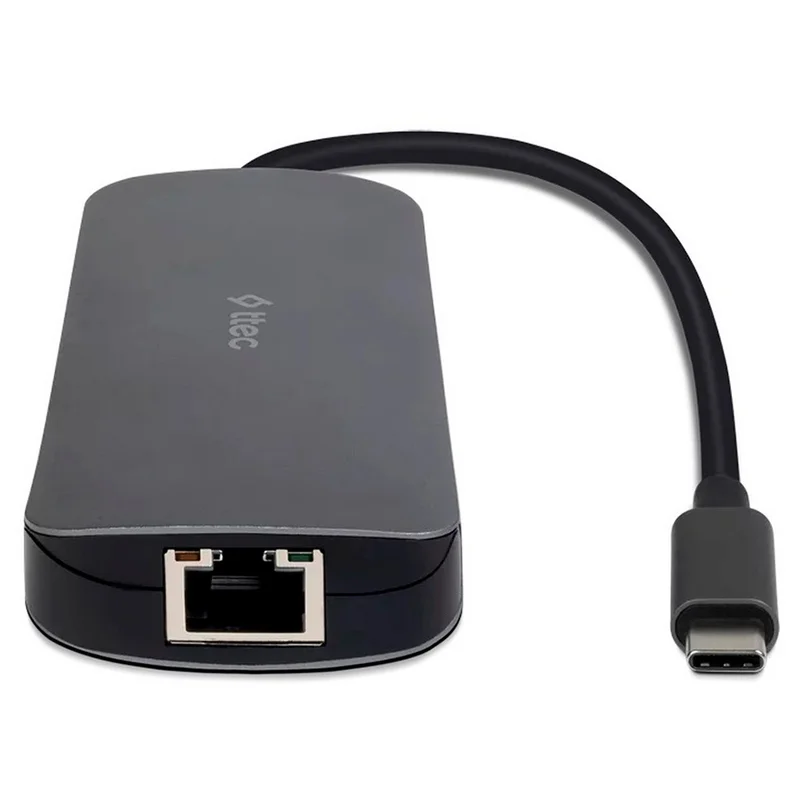 Адаптер ttec USB-C 8 in 1 Multiport (2US03) 2