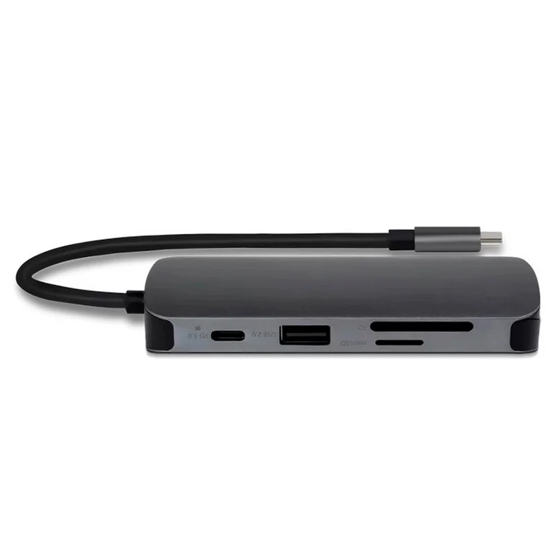 Адаптер ttec USB-C 8 in 1 Multiport (2US03) 3