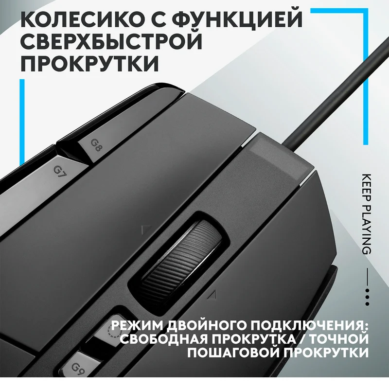 Игровая мышь Logitech G502 X, Black 6
